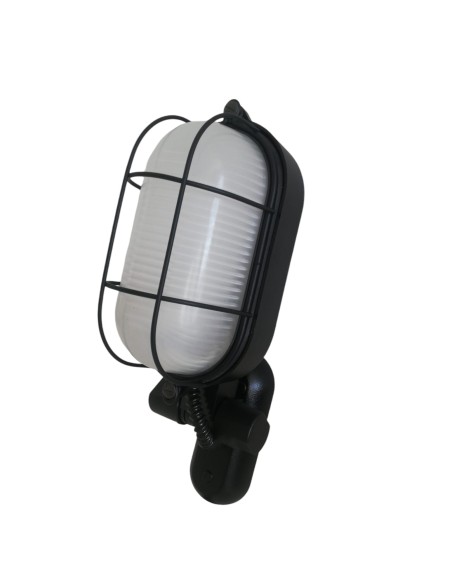 Goccia 4010ne turtle lamp with black cage with adjustable arm 1x60w e27